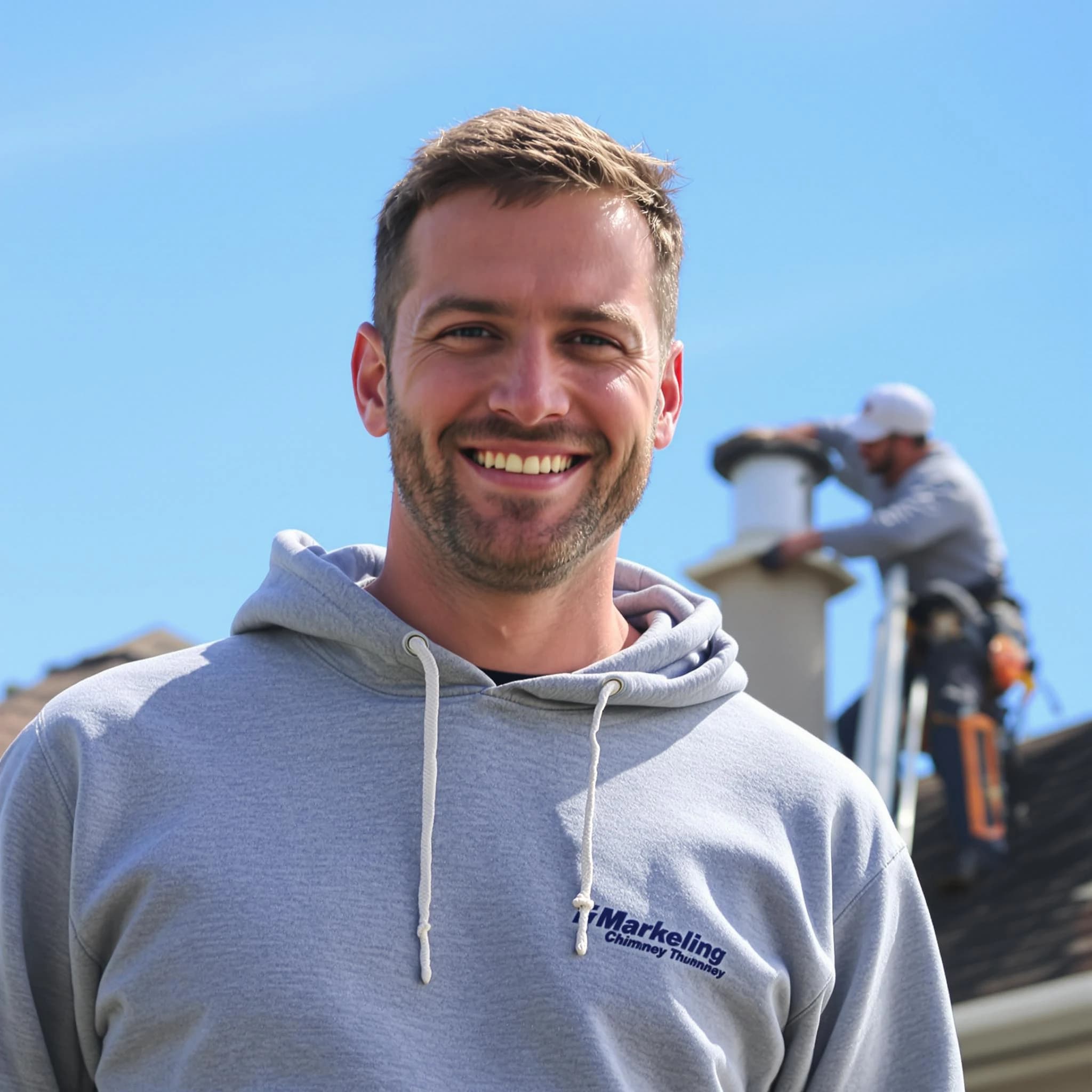 The Mountain Green Chimney Sweep team.