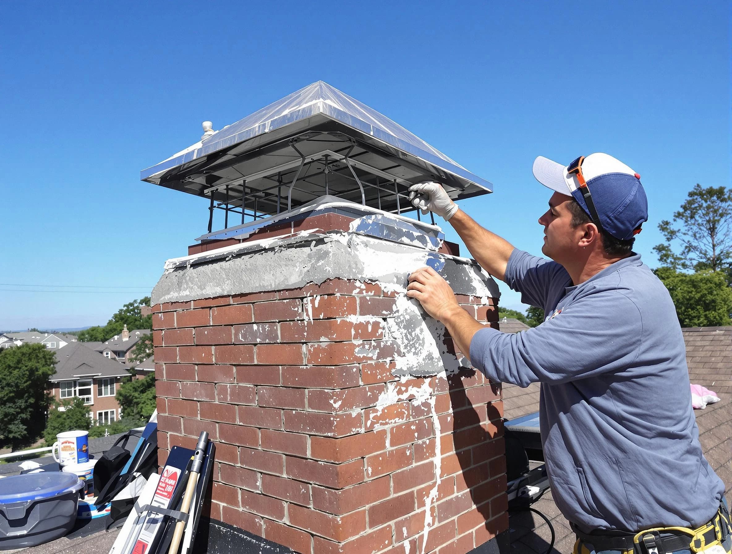 Chimney Crown Services service in Mountain Green, UT